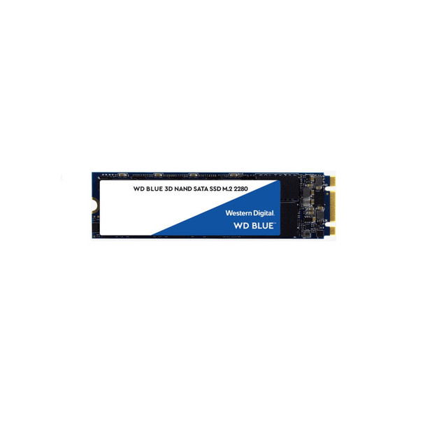 Western Digital WD Blue 500GB M.2 SATA SSD 560R/530W MB/s 95K/84K IOPS 200TBW 1.75M hrs MTTF 3D NAND 7mm 5yrs Wty ~WDS500G2B0B