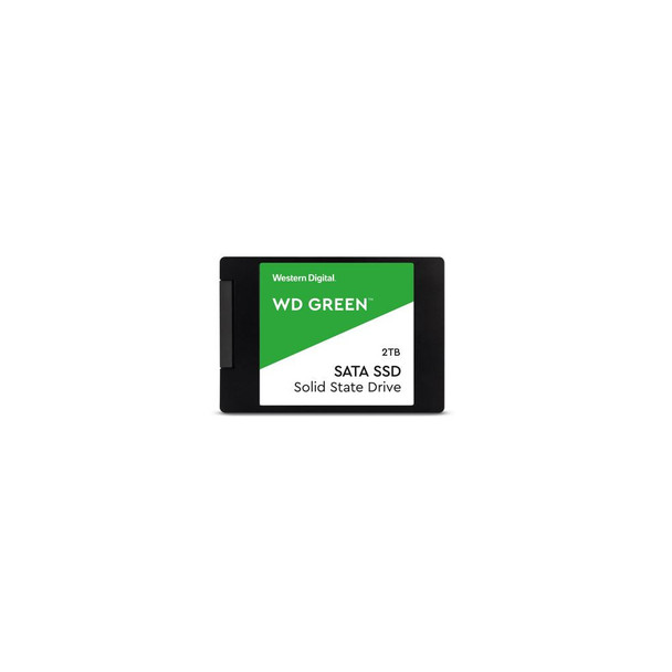 Western Digital WD Green 2TB 2.5' SSD SATA 545R/430W MB/s 80TBW 3D NAND 7mm 3 Years Warranty