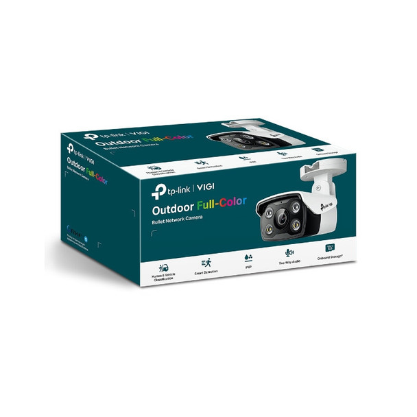 TP-Link VIGI 3MP C330(2.8mm) Outdoor Full-Color Bullet Network Camera, 2.8mm Lens, Smart Detectio, 2YW (LD)