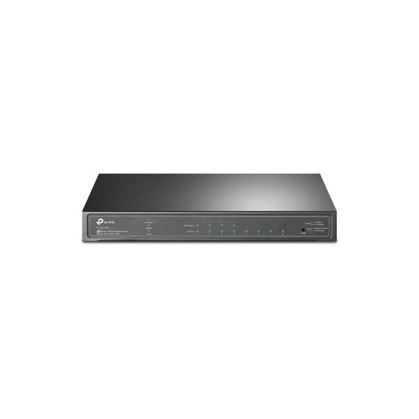 TP-Link TL-SG2008P JetStream 8-Port Gigabit Smart Switch with 4-Port PoE+ Fanless Support Omada SDN, 802.1p CoS/DSCP QOS and IGMP Snooping