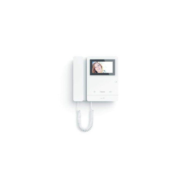 BTICINO 2WIRE - CLASSE100 INT UNIT VIDEO WITH HANDSET WHITE -1YR