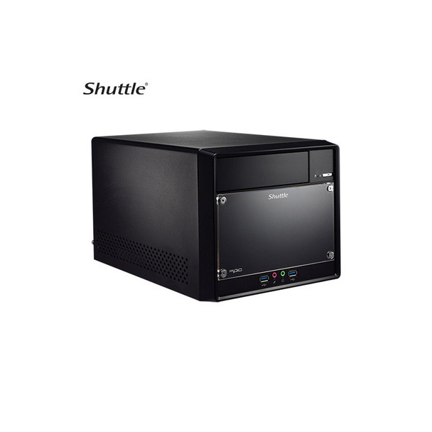 Shuttle SH510R4 XPC Cube 13L Barebone-Support Intel 11/10th Gen, 2x DDR4, LAN, PCIEx16, PCIEx1, M.2 2280, 2x3.5' HDD & 5.25' ODD bay, 300W, HDMI, DP,