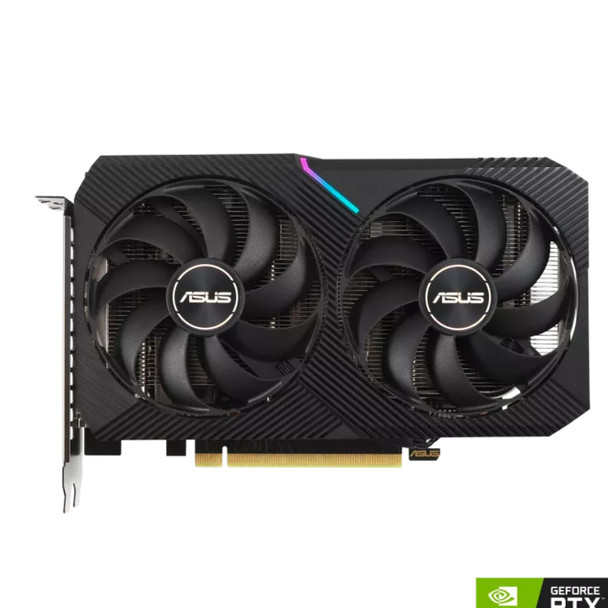 ASUS nVidia GeForce DUAL RTX3060 O12G OC Edition 12GB GDDR6 2nd Gen RT Cores 3rd GenTensor Cores WHITE
