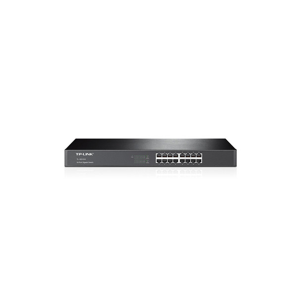 TP-Link TL-SG1016D 16-Port Gigabit Desktop/Rackmount Unmanaged Switch energy-efficient Supports MAC Plug & play 32Gbps Switching Capacity