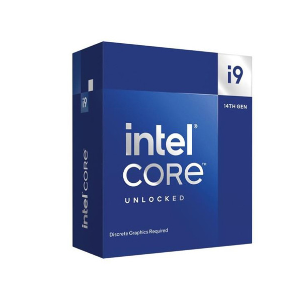 Intel i9 14900K CPU 4.4GHz (6.0GHz Turbo) 14th Gen LGA1700 24-Cores 32-Threads 36MB 125W UHD Graphic 770 Unlocked Retail Raptor Lake no Fan