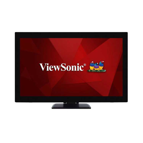 ViewSonic 27" TD2760 10-point Touch Screen, RS232 Serial Port, Advance Ergonomic Tilt or flat. Supports Winodws, Chrom, Linux, Android, Monitor