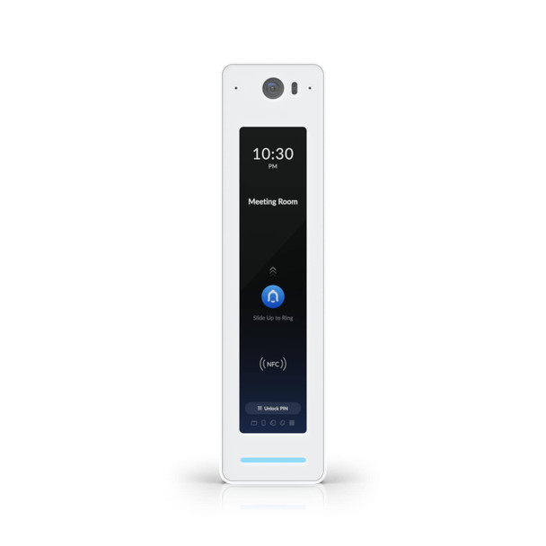 UBIQUITI UniFi Access Reader G2 Professional, 2-Way Intercom, Unlock Via NFC or Unifi Identity, IP55 Weather Resistance, Pin Unlock