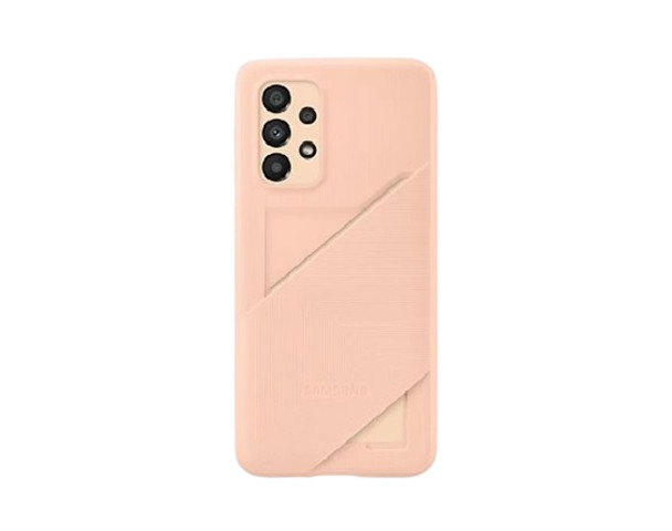 Samsung Galaxy A33 5G (6.4') Card Slot Cover - Awesome Peach (EF-OA336TPEGWW), Protects phone from daily bumps and scratches, Reinforced TPU Material