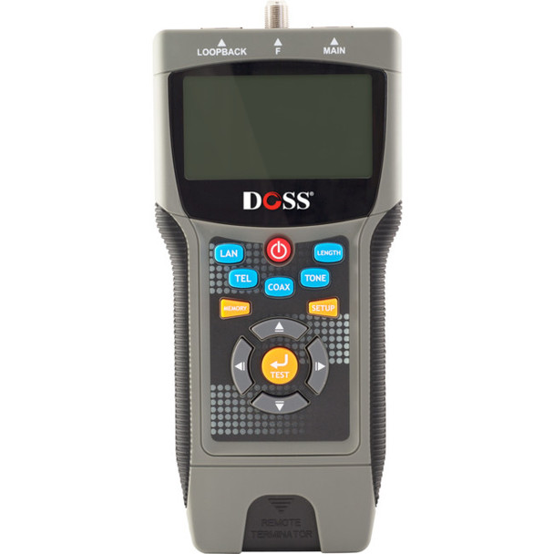DOSS LCT8 Pro coax & LAN cable tester Locates distance to the fault