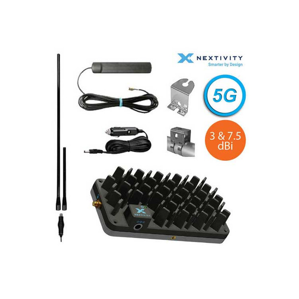 CEL-FI Roam R41 mobile repeater Vehicle Kit with 5G Twin Mobile Antenna 3Bi or 7.5dbi