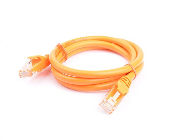 8Ware CAT6A Cable 1.5m - Orange Color RJ45 Ethernet Network LAN UTP Patch Cord Snagless