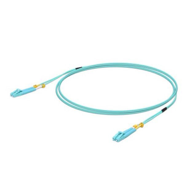 Ubiquiti MultiMode 10 Gbps OM3 Duplex LC Cable, 3m Length, Single Unit,10 Gbps Throughput, LC-LC Connector,  Incl 2Yr Warr