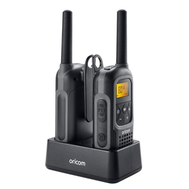 ORICOM UHF2500 2 watt Waterproof Handheld UHF CB Radio TWIN PACK