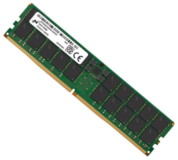 Crucial 96GB (1x96GB) DDR5 RDIMM 4800MHz CL40 2Rx4 ECC Registered Server Data Center Memory 3yr wty