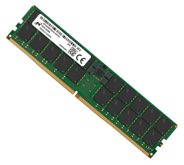 Crucial 64GB (1x64GB) DDR5 RDIMM 4800MHz CL40 2Rx4 ECC Registered Server Data Center Memory 3yr wty