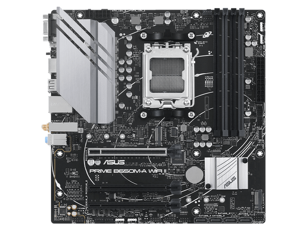 Asus PRIME B650M-A WIFI II DDR5 AM5 Micro-ATX Motherboard