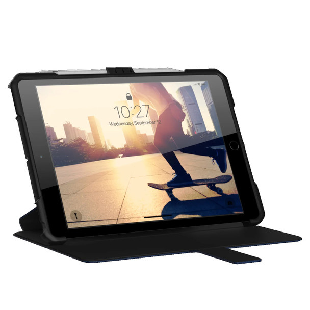 UAG Metropolis Apple iPad (10.2') (9th/8th/7th Gen) Folio Case - Cobalt (121916115050), DROP+ Military Standard, Adjustable stand, Pencil holder
