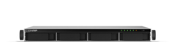 QNAP TS-464U-8G 4 Bay NAS Intel® quad-core rackmount NAS with dual-port 2.5GbE and PCIe expandability for high-speed transmission 3YR WTY