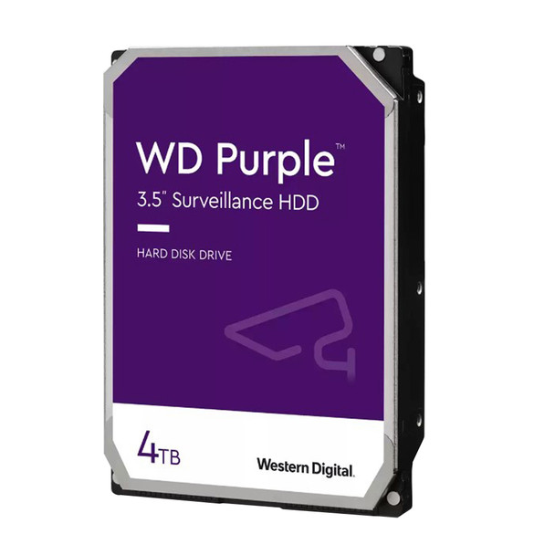 Western Digital WD43PURZ Purple 4TB Hard Drive - 3.5' Internal - SATA (SATA/600) -3-Year Limited Warranty
