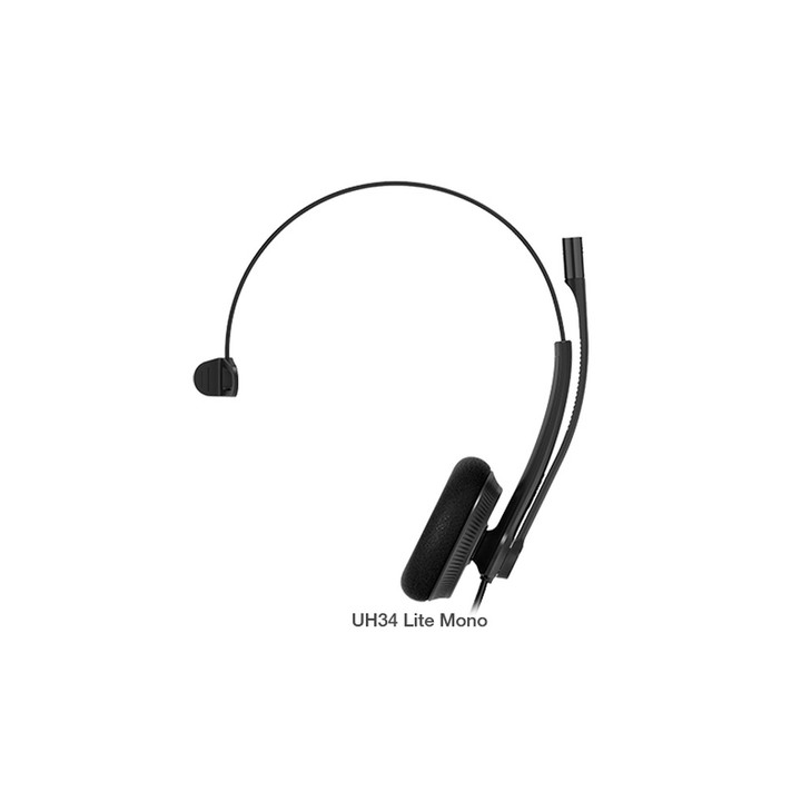 Yealink UH34 Lite Mono Wideband Noise Cancelling Microphone - USB Connection
