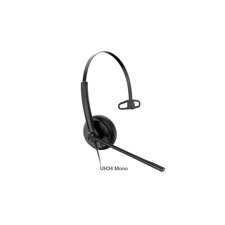 Yealink UH34 Mono Wideband Noise Cancelling Microphone - USB Connection