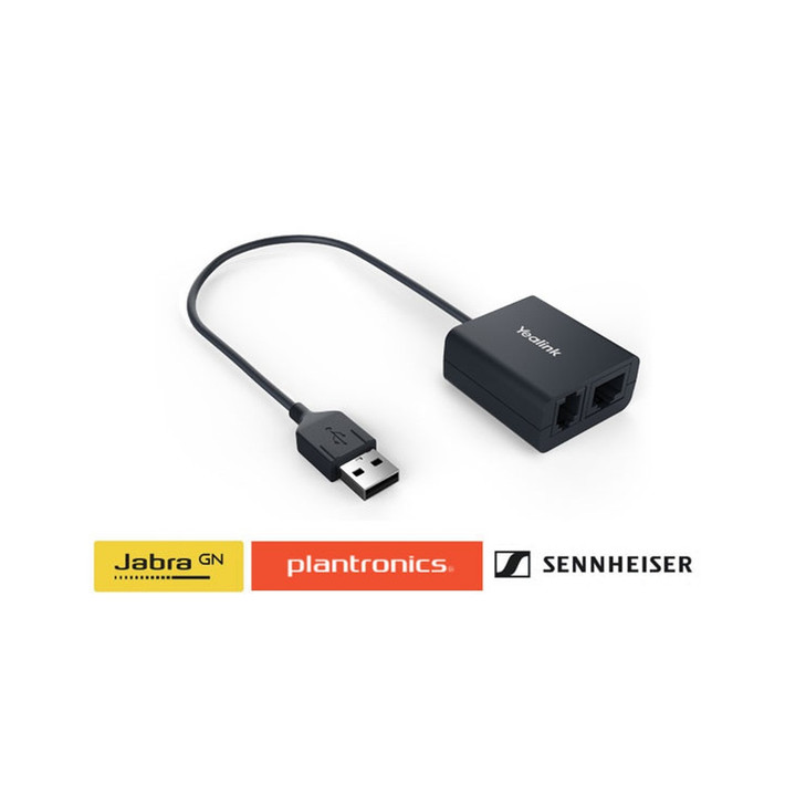 Yealink EHS40 Wireless Headset Adapter Suits Plantronics/Jabra/Sennheiser