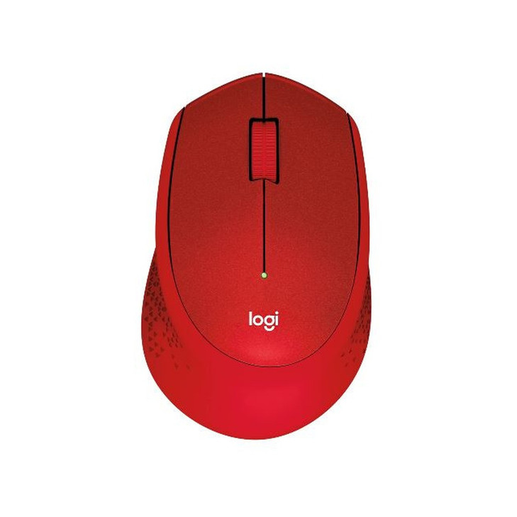 Logitech M331 SILENT PLUS Wireless Mouse RED DPI (Min/Max): 1000± 1-Year