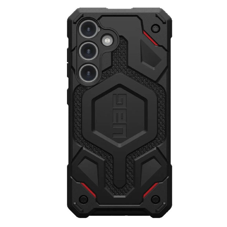 UAG Monarch Pro Magnetic  Samsung Galaxy S24 5G (6.2') Case - Black (214412113940), 25ft. Drop Protection (7.6M), Multiple Layers,Tactical Grip