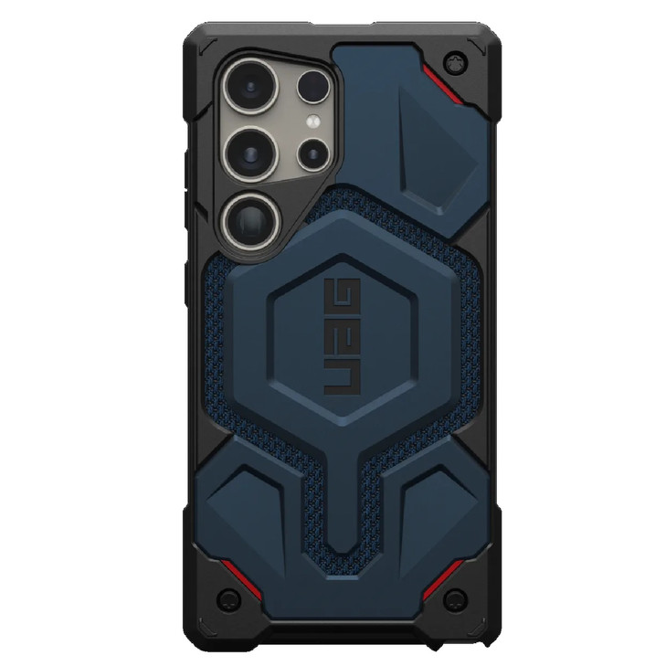 UAG Monarch Pro Magnetic  Samsung Galaxy S24 Ultra 5G (6.8') Case - Mallard (214416113955), 25ft. Drop Protection (7.6M), Multiple Layers