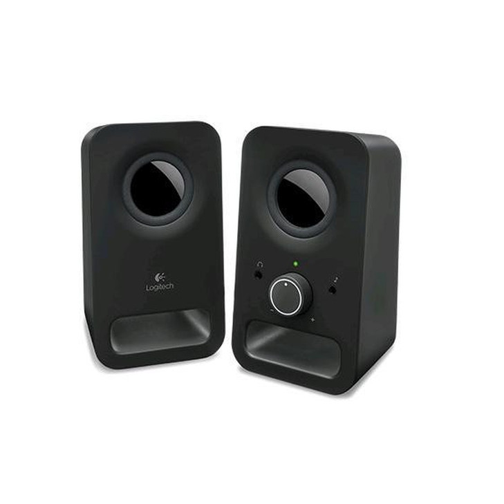 Logitech Z150 2.0 Stereo Speakers 6W Compact Size Easily Access to Power
