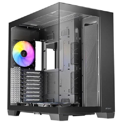 Antec C8 ARGB E-ATX ATX Dual Chamber 2x 16CM ARGB Reverse Fans 1x 14CM