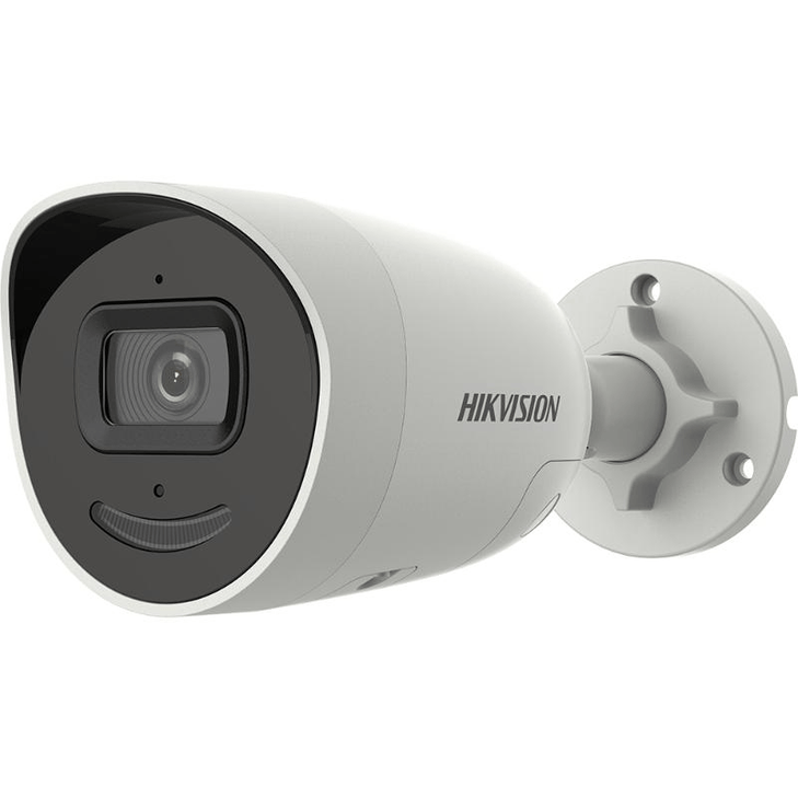 HIKVISION ACUSENSE 2CD2066G2-IU 6MP MINI BULLET CAMERA, FIXED 2.8MM, IR 40M, MIC, 3YR