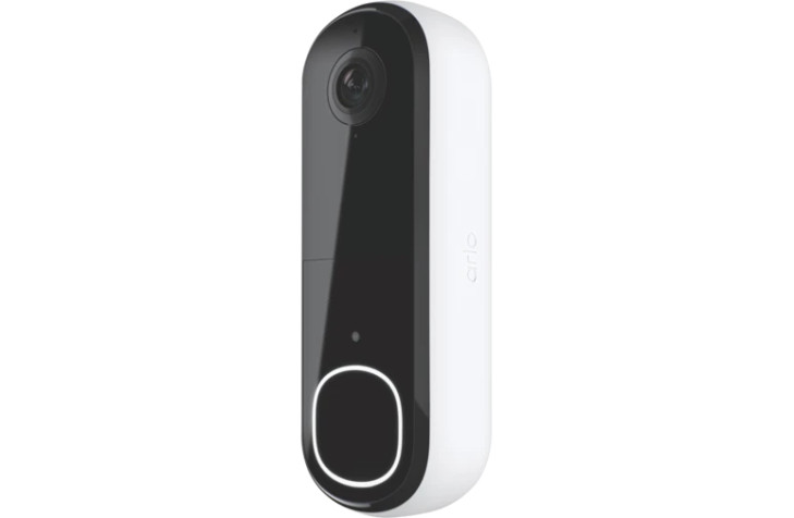 Arlo Essential Video Doorbell 2K 2nd Gen - Wireless White