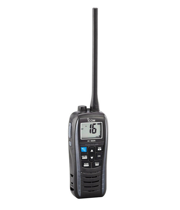 ICOM GREY IC-M25 EURO Marine VHF Handheld Radio
