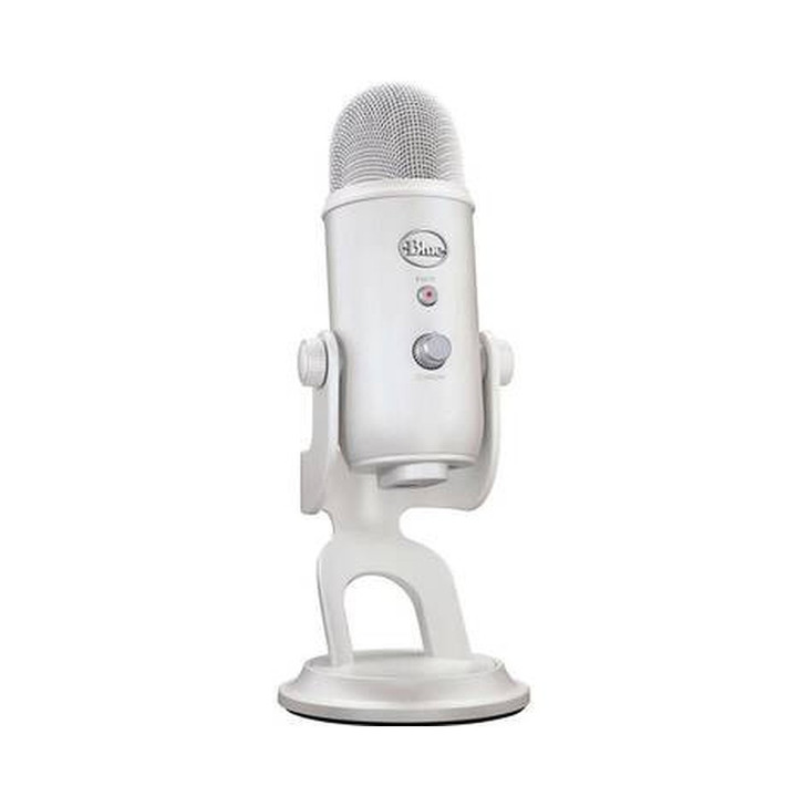 Logitech Blue Yeti USB Mic - OFF WHITE