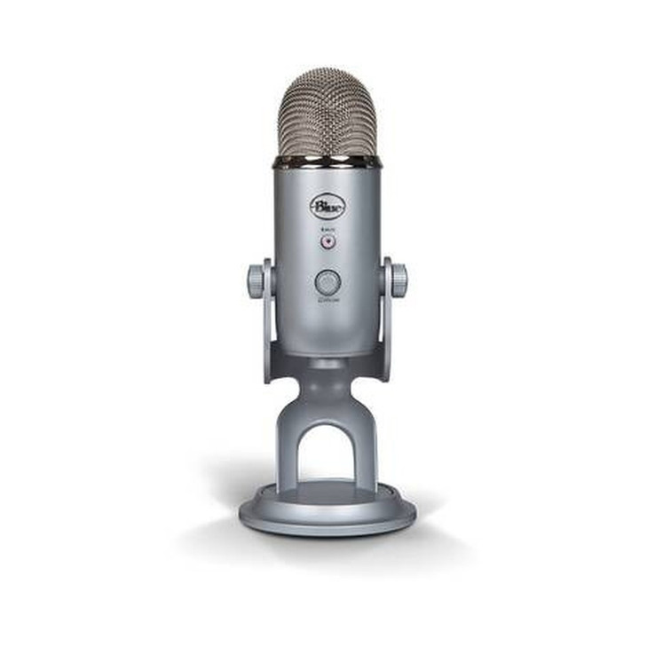 Logitech Blue Yeti USB Mic - SILVER