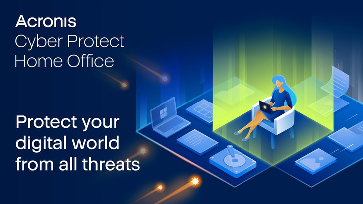Acronis Cyber Protect Home Office Premium Subscription 5 Computers + 1 TB Acronis Cloud Storage - 1 year subscription ESD