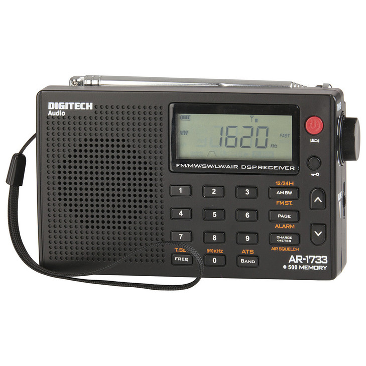 DIGITECH PLL World Band Radio With AM FM SW LW AIR Stations