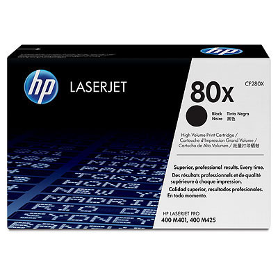 HP 80X Black Laserjet Toner Cartridge