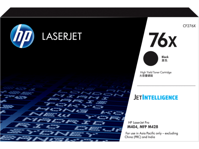 HP 76X Black LaserJet Toner Cartridge