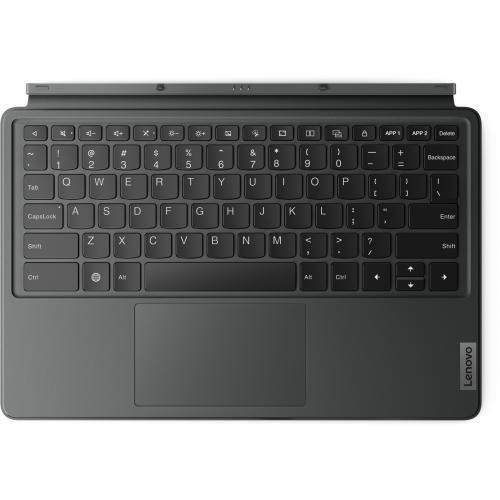 Lenovo Tab P12 Keyboard Pack Black, Built-in Kickstand, Connect via bluetooth