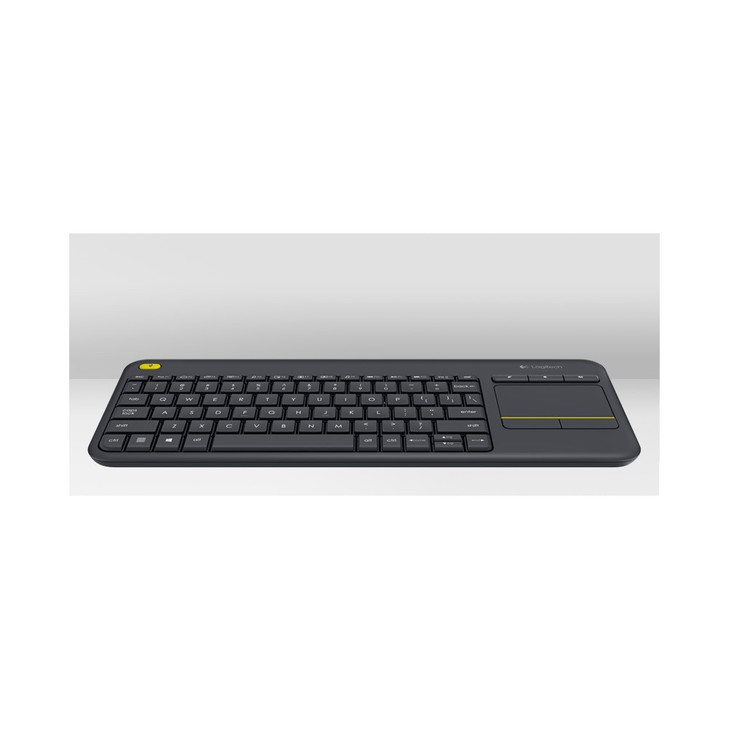 Logitech Wireless Touch Keyboard K400 Plus - Black replaces K400r Black