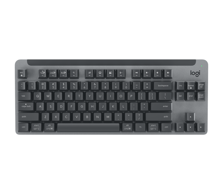 Logitech K855 Wireless Mechanical TKL Keyboard (Linear) - Graphite