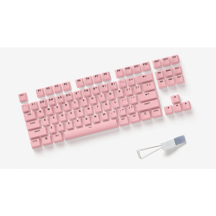 Logitech Aurora Collection key caps for G715 and G713 Keyboards - Pink (brown box packaging)