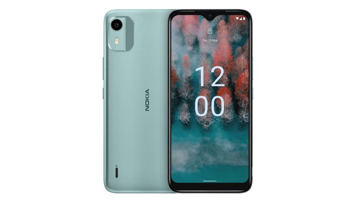 Nokia C12 64 GB Smartphone - 6.3" LCD HD+  1.20 GHz - 2 GB RAM - Android 12 (Go Edition) - 4G Light Mint