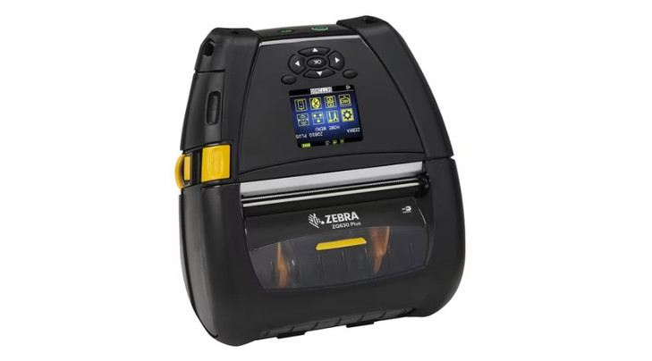 Zebra DT Printer ZQ630 Plus English Trad Chinese Korean fonts Dual 802.11AC / BT4.x Linered platen 0.75in core Group A Belt clip