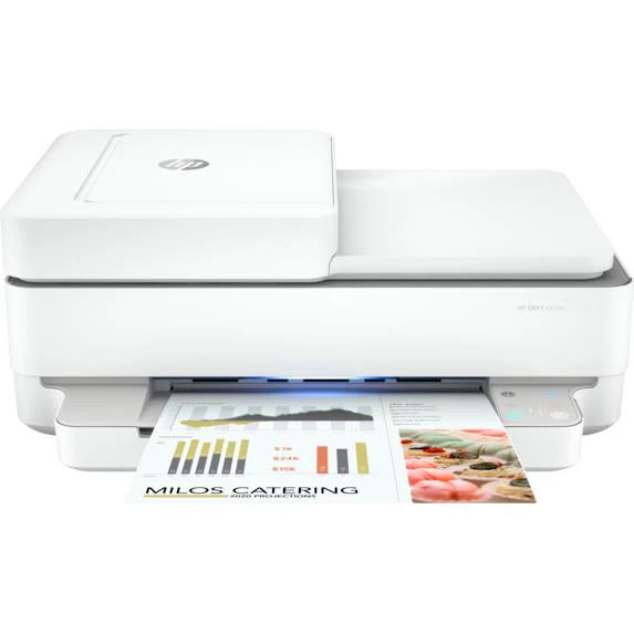 HP ENVY 6430e All-in-One Colour Inkjet Printer - Print, copy, scan, send mobile fax - Automatic Duplex - USB 2.0 - 802.11 AC Wi-Fi