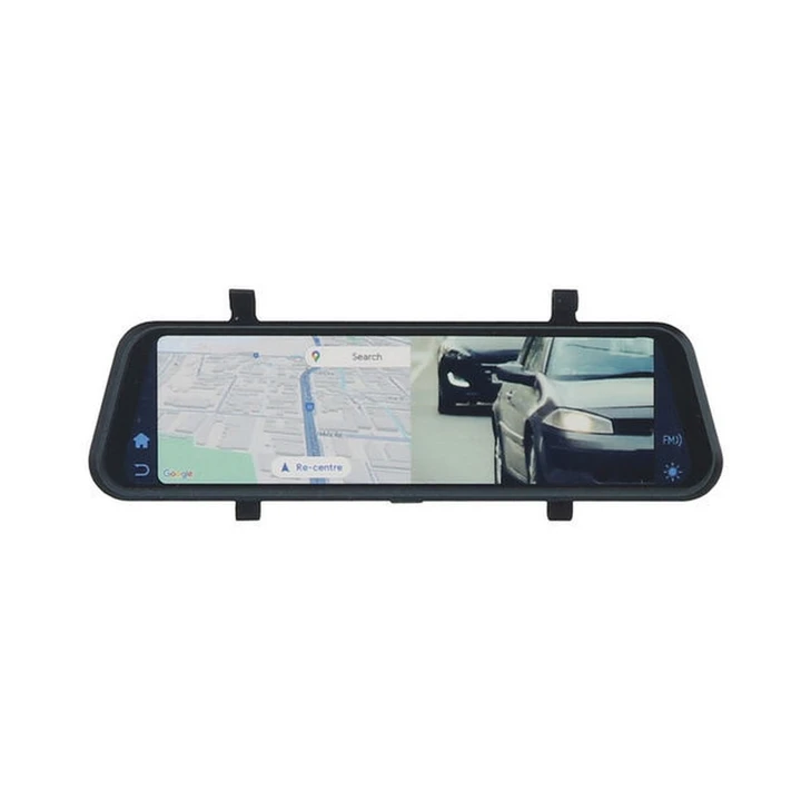 AERPRO 9" WIRELESS SMARTPHONE MIRROR MONITOR WITH REVERSE CAMERA