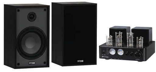 Dayton 90W TUBE AMP & 2 WAY BOOKSHELF SPEAKER BUNDLE