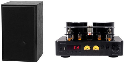 Dayton 160W TUBE AMP & 2 WAY BOOKSHELF SPEAKER BUNDLE
